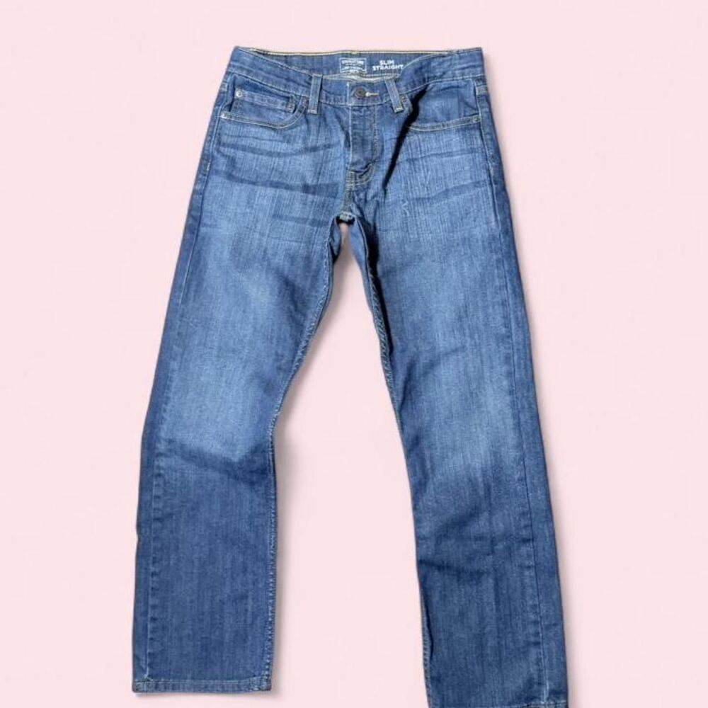 Levi's Straight Leg Blue Jeans
